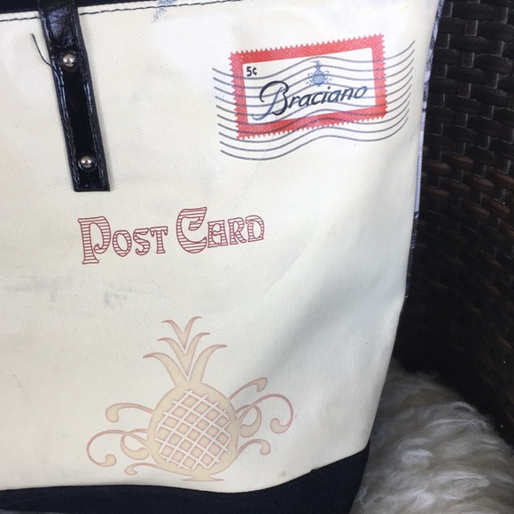 Barciano Vintage Postcard Tote Bag - Picture 5 of 16